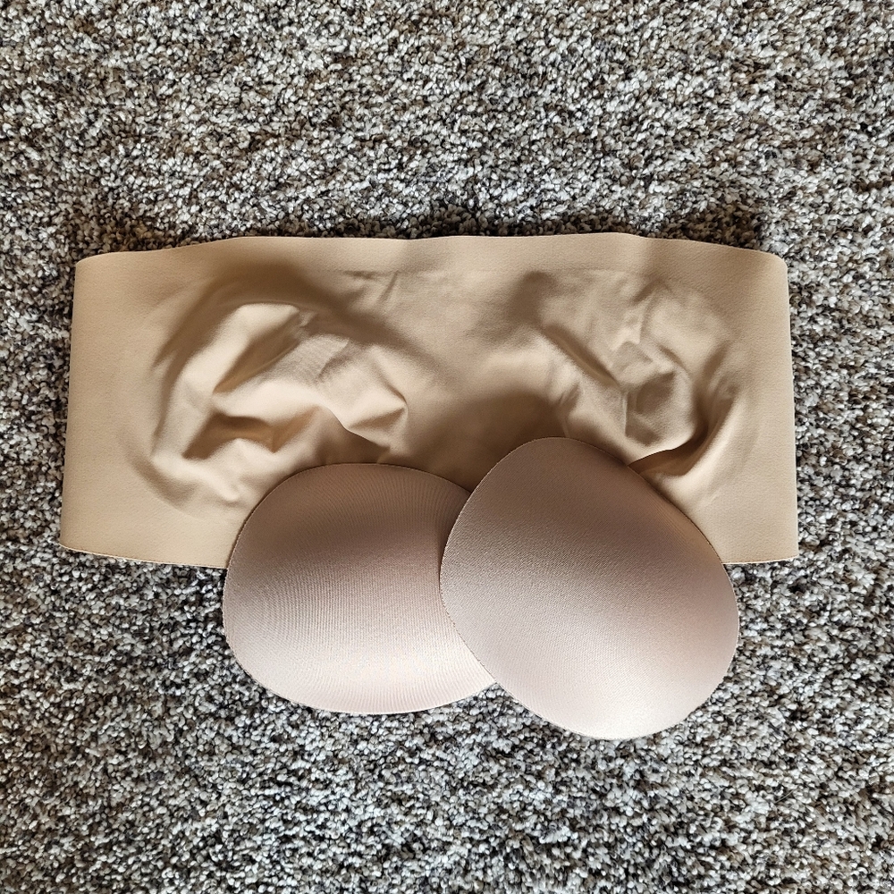 Aerie SMOOTHEZ Bandea Bra Top - Sands